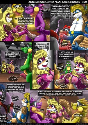 Condom Crusader Issues 1-3 by Kitsune Youkai