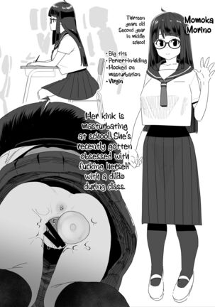 Dosukebe Kyonyuu JC ga Kounai Onanie Suru Hanashi | The Slutty, Stacked Middle-Schooler Who Shlicks During Class - Page 55