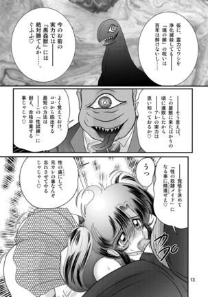 Seirei tokusō fairy saber W Kuro Kanjuu - Page 14