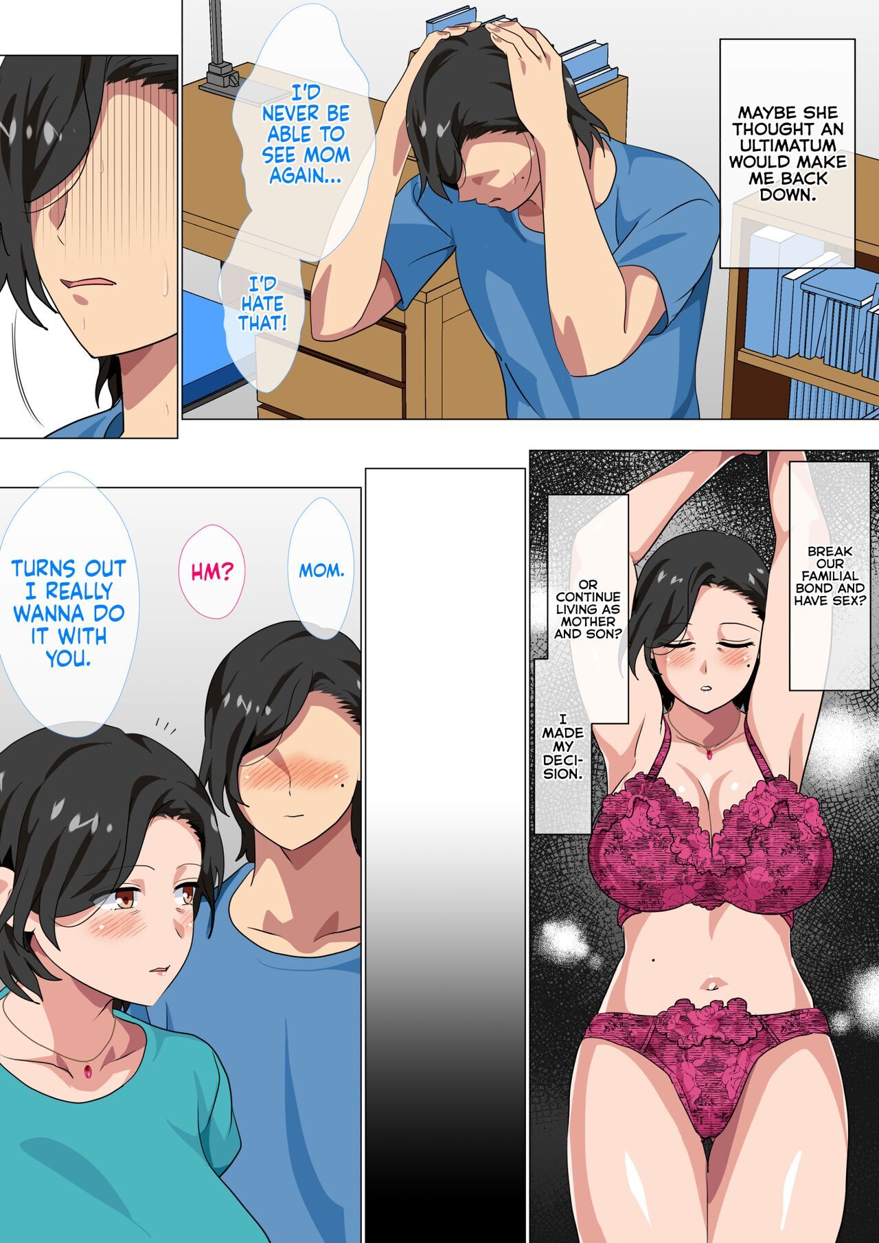 Read Hahaoya ni Kokuhaku Shitara Ichinichi dake Sex o Sasete Kureta Hanashi  | I Confessed to My Mom and She Let Me Have a One-Day-Only Sex-Fest online  for free | Doujin.sexy