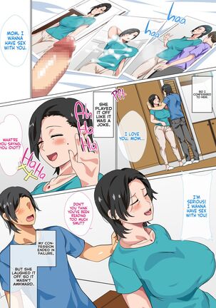 Hahaoya ni Kokuhaku Shitara Ichinichi dake Sex o Sasete Kureta Hanashi | I Confessed to My Mom and She Let Me Have a One-Day-Only Sex-Fest - Page 6