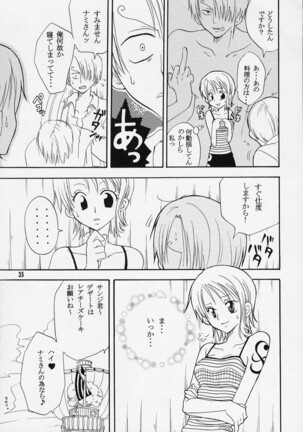 Nami-chan to Hitobanjuu Page #34