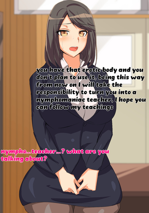 Dosukebe Inran Onna Kyoushidou - Muttsuri Sukebe na Shinnin Kyoushi ni Tokubetsu Kyoushuu | The special training to turn the new teacher into a nymphomaniac teacher - Page 7