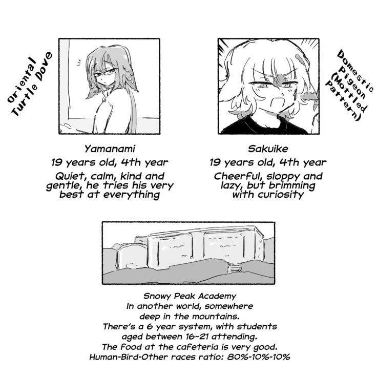 Pigeons BL - Soft and Fluffy Sex-Friends | Hato-hato - Yuru-fuwa Sefure Riba