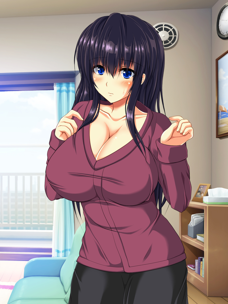無抵抗・無防備すぎる隣人巨乳人妻のさゆりさん