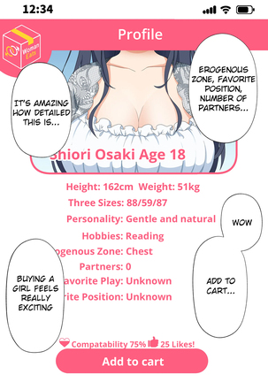 Woman Eats ~Yume no Bishoujo Takuhai Appli~ | Woman Eats ~Beautiful Dream Girl Delivery App~ + Bonus FANTIA Comic - Page 6