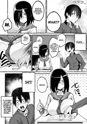 Kyonyuu Kanojo ni Hitasura Shibori Toraremakuru Hanashi | How My Giant-Boobed Girlfriend Devotedly Drained My Balls Page #3