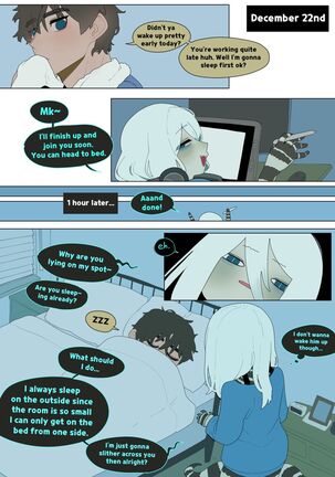 Wholesome diligent husband x Lewd sleepy Snake wife Page #15