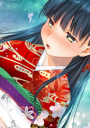 桜舞い散る樹の下で和服少女と種付けセックス Page #282