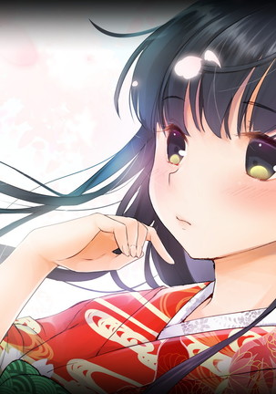 桜舞い散る樹の下で和服少女と種付けセックス Page #218