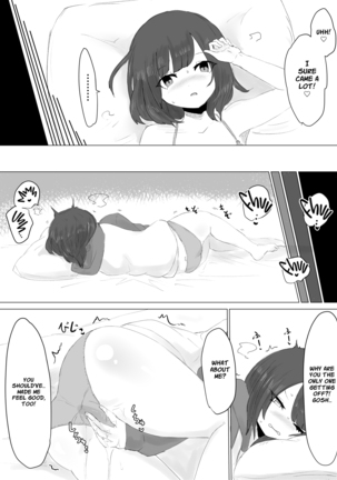 Kareshi-kun no Sochin ja Manzoku dekinakute... | My boyfriend’s tiny cock can't satisfy me, so... Page #35