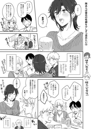 隙あらば彼氏の性癖を少しずつ歪めていこうとする女の子の漫画まとめ + 自分の同人誌の音声収録におじゃまさせていただいたレポ漫画 - Page 17