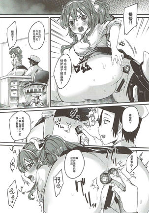 Ashigara-san to Anal de Ecchi Suru Hon Page #8