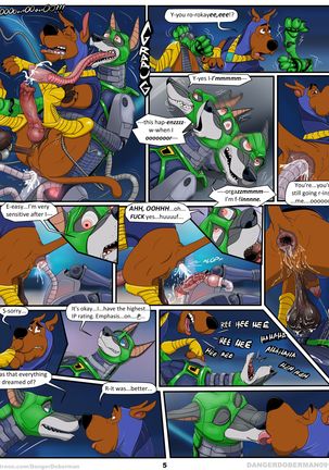 Slut for Dynomutt: Scooby's dreams come true Page #6