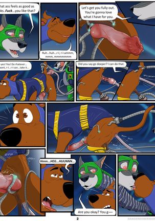 Slut for Dynomutt: Scooby's dreams come true Page #3