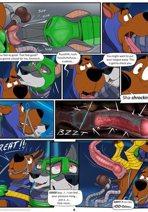 Slut for Dynomutt: Scooby's dreams come true Page #5