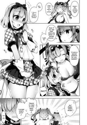 Danchou-san ga Mizugi o Kinai Riyuu | The Reason Captain Doesn't Wear a Swimsuit is... Page #4