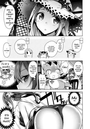 Danchou-san ga Mizugi o Kinai Riyuu | The Reason Captain Doesn't Wear a Swimsuit is... Page #6