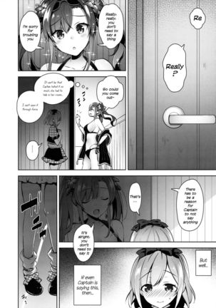 Danchou-san ga Mizugi o Kinai Riyuu | The Reason Captain Doesn't Wear a Swimsuit is... - Page 7