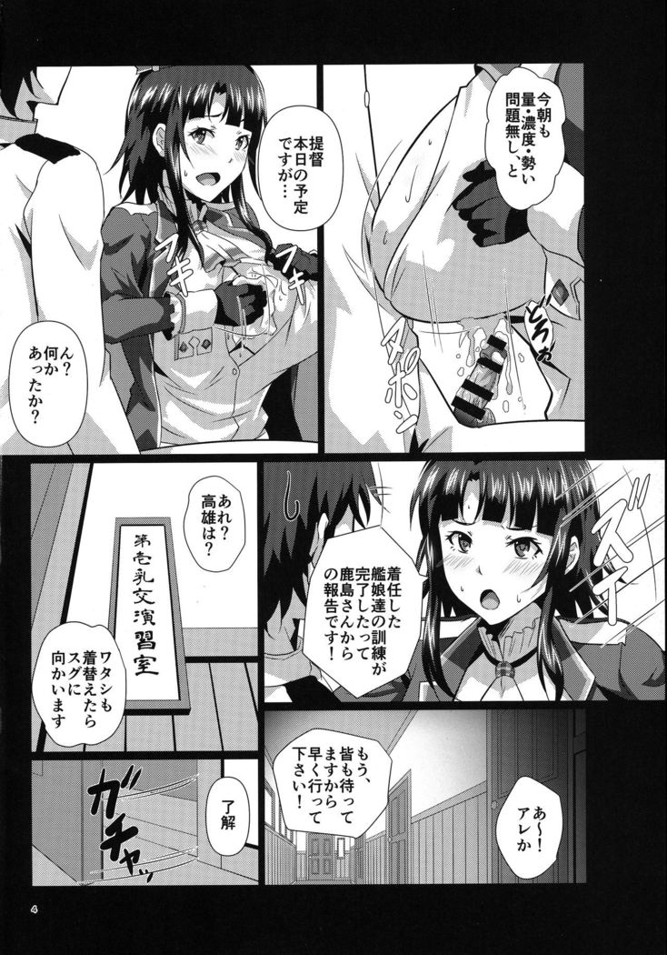 Kanmusu Paizuri Ceremony