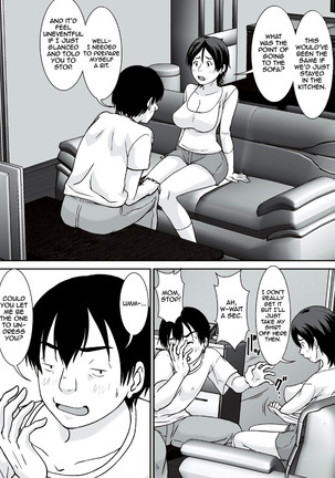 Kora! Anta Hahaoya o Kudoite Nani Shiyoutte Iu no!|Hey! What Are You Doing Making a Pass at Your Mother! - Page 13