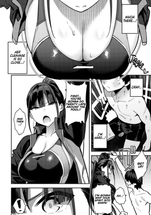 Kyouei Senpai ni Nuite morau | Getting Jerked off by the Swimming Club Senpai - Page 4