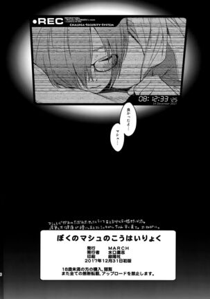 Boku no Mash no Kouhai Ryoku Page #29