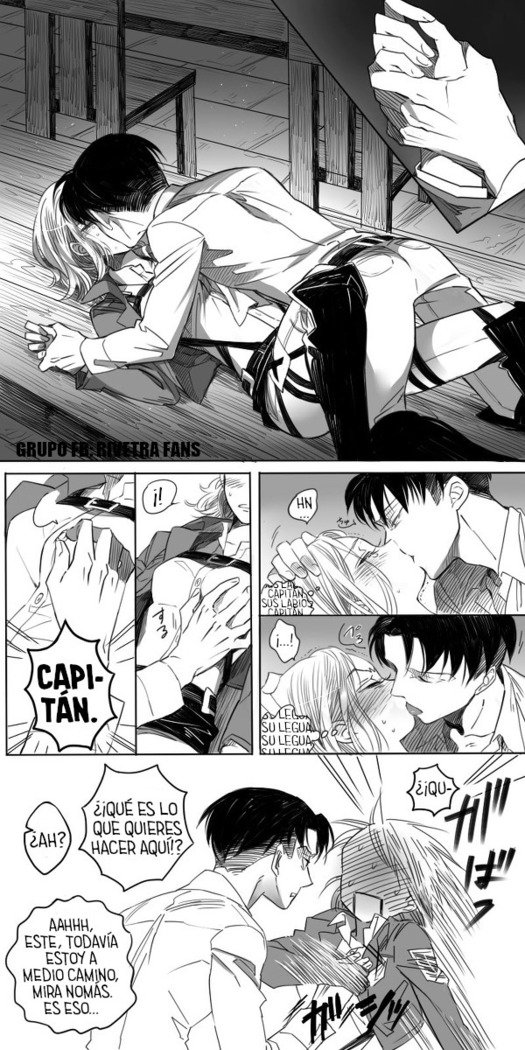 Rivetra Doujinshi Levi x Petra Español