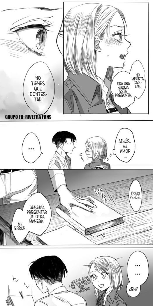 Rivetra Doujinshi Levi x Petra Español