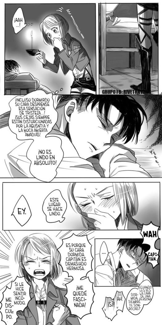 Rivetra Doujinshi Levi x Petra Español