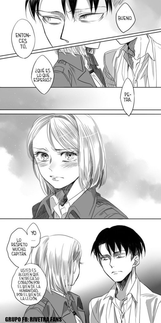 Rivetra Doujinshi Levi x Petra Español