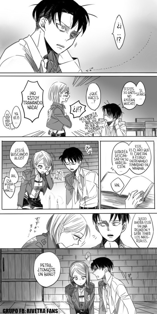 Rivetra Doujinshi Levi x Petra Español