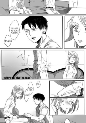 Rivetra Doujinshi Levi x Petra Español Page #22