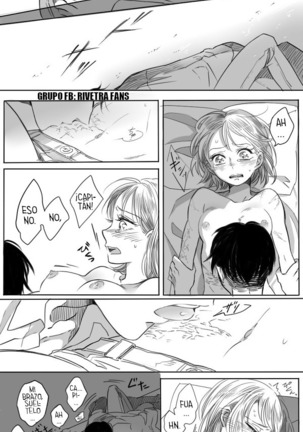 Rivetra Doujinshi Levi x Petra Español Page #33