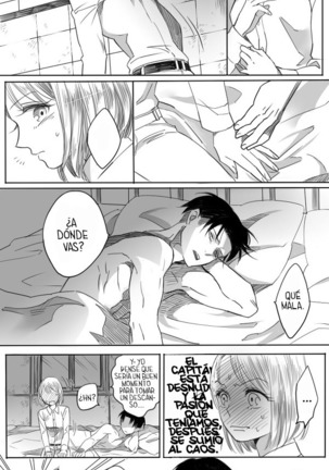 Rivetra Doujinshi Levi x Petra Español Page #38