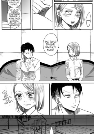 Rivetra Doujinshi Levi x Petra Español Page #21