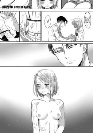 Rivetra Doujinshi Levi x Petra Español Page #32