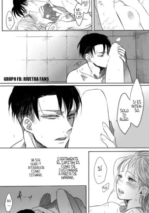 Rivetra Doujinshi Levi x Petra Español Page #36