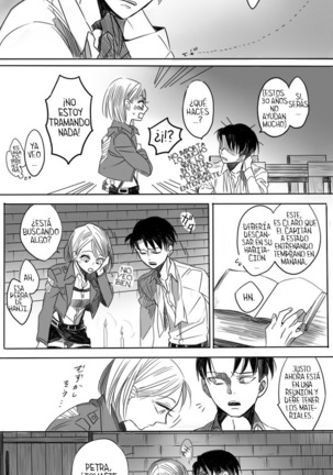 Rivetra Doujinshi Levi x Petra Español