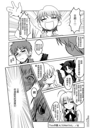 Fate Gakuen ALTERNATIVE Page #19