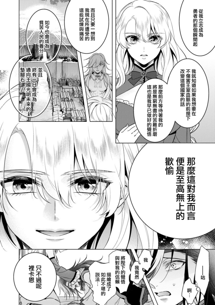 Kyououji no Ibitsu na Shuuai ~Nyotaika Knight no Totsukitooka~ Ch. 20