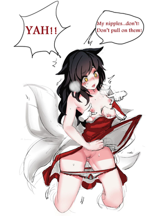 "Enemy Ahri and Our Ahri" by PD