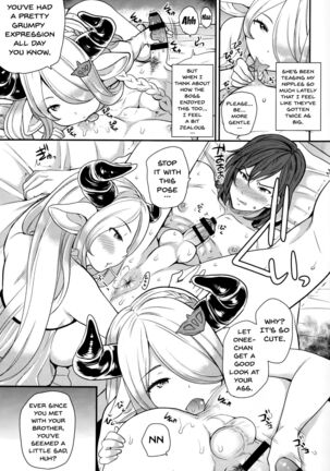 (C91) [Momoiro-Rip (Sugar Milk)] Onee-san to Per-chan (Granblue Fantasy) [English] [Doujins.com]