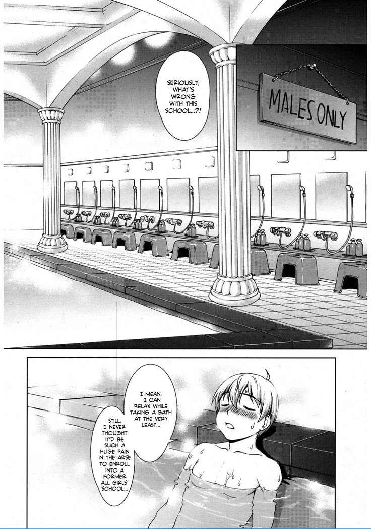 Boku Joshikou ni Nyuugaku Shimashita! Dai 02 Wa | I Enrolled into an All Girls' School! Chapter 02