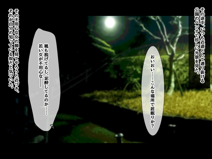 Deisui Hitozuma -Kouen ni Ochiteta Nama Onaho-
