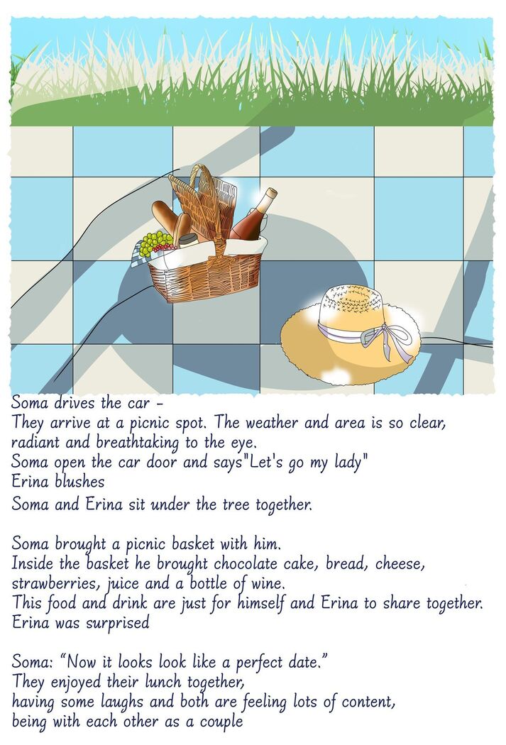 Soma and Erina summer vacation