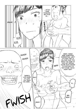 Chieri-san Never Gives Up! Mixed Bathing Hot Spring of Cucking | Chieri-san wa Makerarenai! Netorase Konyoku Onsen - Page 8