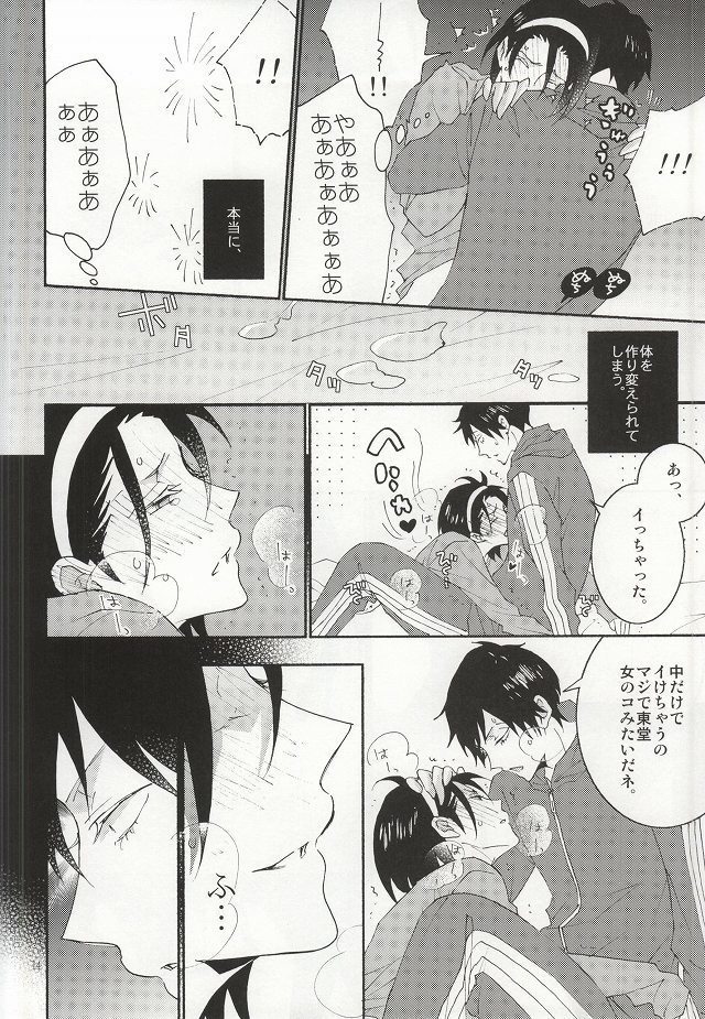 東堂さんは荒北くんのいいなり姫。