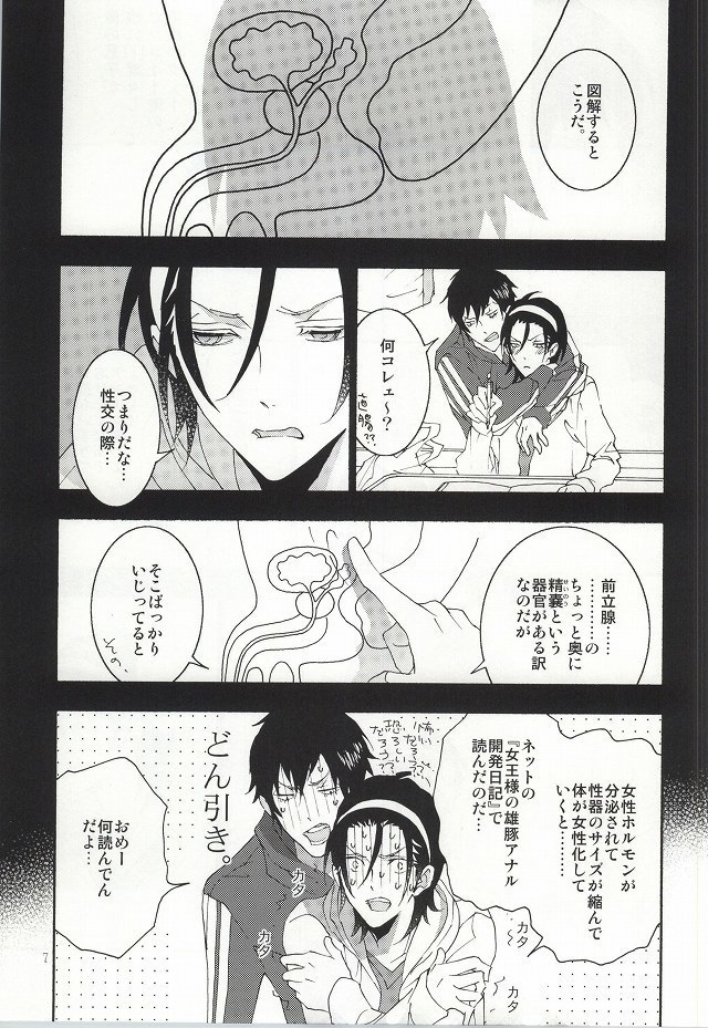 東堂さんは荒北くんのいいなり姫。