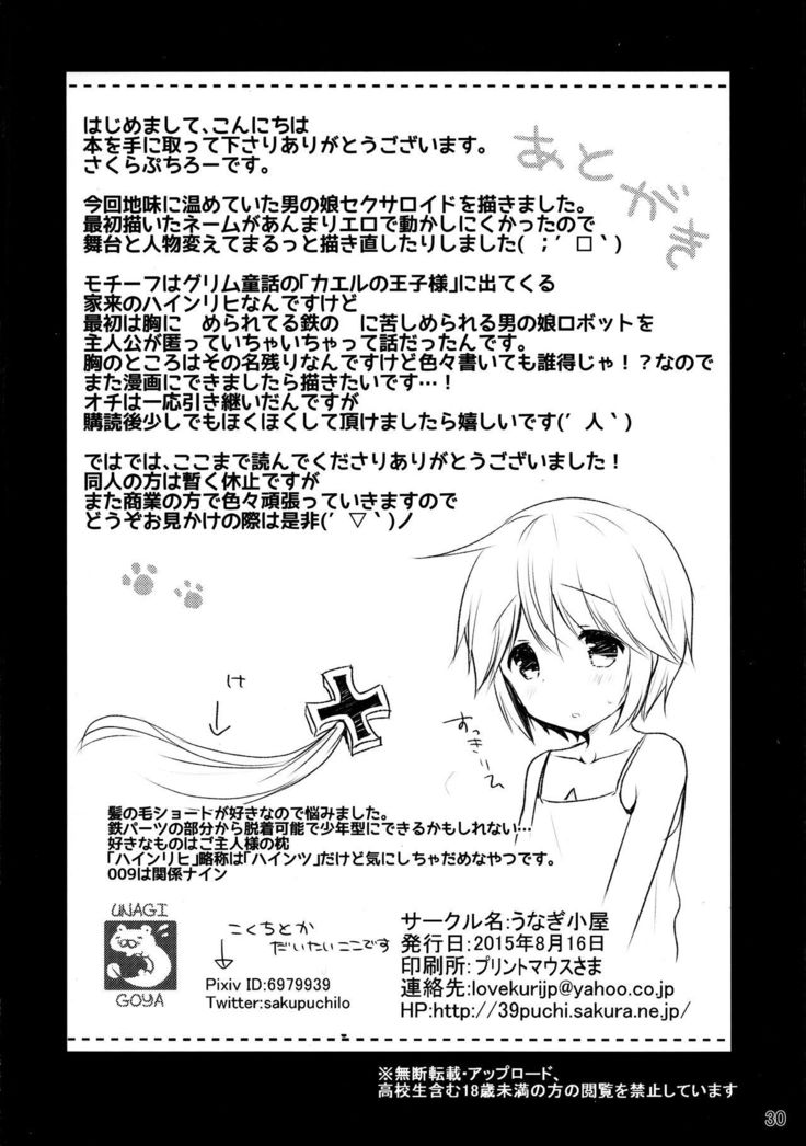 Koutetsu Shounen Heinrich